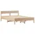 Produktbild 5 för Sängram utan madrass 140x190 cm massiv furu