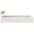 Produktbild 7 för Sängram utan madrass vit 120x190 cm massiv furu