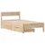 Produktbild 3 för Sängram utan madrass 90x190 cm massiv furu