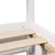Produktbild 10 för Sängram utan madrass vit 90x190 cm massiv furu