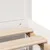 Produktbild 10 för Sängram utan madrass vit 150x200 cm massiv furu