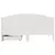 Produktbild 4 för Sängram utan madrass vit 135x190 cm massiv furu