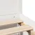 Produktbild 10 för Sängram utan madrass vit 120x190 cm massiv furu
