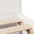 Produktbild 10 för Sängram utan madrass vit 90x200 cm massiv furu