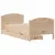 Produktbild 3 för Sängram utan madrass 90x190 cm massiv furu