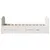 Produktbild 7 för Sängram utan madrass vit 90x190 cm massiv furu
