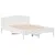 Produktbild 5 för Sängram utan madrass vit 140x200 cm massiv furu