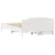 Produktbild 8 för Sängram utan madrass vit 140x190 cm massiv furu