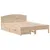 Produktbild 3 för Sängram utan madrass 135x190 cm massiv furu