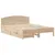 Produktbild 3 för Sängram utan madrass 120x190 cm massiv furu