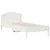 Produktbild 5 för Sängram utan madrass vit 90x190 cm massiv furu
