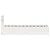 Produktbild 7 för Sängram utan madrass vit 100x200 cm massiv furu