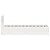 Produktbild 7 för Sängram utan madrass vit 75x190 cm massiv furu