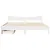 Produktbild 4 för Sängram med lådor vit 180x200 cm massiv furu