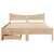 Produktbild 4 för Sängram med lådor 140x190 cm massiv furu