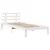 Produktbild 7 för Sängram med lådor vit 90x190 cm massiv furu