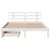 Produktbild 4 för Sängram med lådor vit 140x190 cm massiv furu