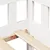 Produktbild 10 för Dagbädd med lådor vit 90x200 cm massiv furu