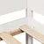 Produktbild 10 för Dagbädd med lådor vit 90x200 cm massiv furu