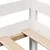 Produktbild 10 för Dagbädd med lådor vit 90x190 cm massiv furu