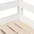 Produktbild 10 för Dagbädd utdragbar med lådor utan madrass vit 90x190 cm
