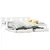 Produktbild 2 för Dagbädd utdragbar med lådor utan madrass vit 90x190 cm