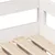 Produktbild 9 för Dagbädd utdragbar med lådor utan madrass vit 80x200 cm