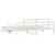 Produktbild 7 för Dagbädd utdragbar med lådor utan madrass vit 90x190 cm