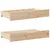 Produktbild 10 för Dagbädd utdragbar med lådor utan madrass 90x200 cm