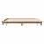 Produktbild 4 för Sängram utan madrass 200x200 cm massiv furu