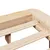 Produktbild 7 för Sängram utan madrass 200x200 cm massiv furu