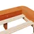 Produktbild 7 för Sängram utan madrass vaxbrun 180x200 cm massiv furu