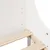 Produktbild 7 för Sängram utan madrass vit 200x200 cm massiv furu