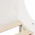Produktbild 7 för Sängram utan madrass vit 180x200 cm massiv furu