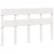 Produktbild 5 för Sängram utan madrass vit 140x190 cm massiv furu