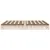 Produktbild 5 för Sängram utan madrass 200x200 cm massiv furu