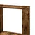 Produktbild 7 för Bokhylla hörn 5 hyllplan rökfärgad ek 50x50x179 cm
