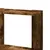 Produktbild 7 för Bokhylla hörn 3 hyllplan rökfärgad ek 50x50x102 cm