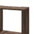 Produktbild 7 för Bokhylla hörn 3 hyllplan brun ek 50x50x102 cm konstruerat trä