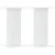 Produktbild 2 för Högtalarställ 2 st vit 30x30x60 cm konstruerat trä