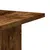 Produktbild 7 för Högtalarställ 2 st rökfärgad ek 30x30x95 cm konstruerat trä