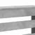 Produktbild 6 för Elementskydd betonggrå 78x20x82 cm konstruerat trä