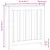 Produktbild 8 för Elementskydd svart 78x20x82 cm konstruerat trä