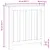 Produktbild 8 för Elementskydd rökfärgad ek 78x20x82 cm konstruerat trä