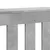 Produktbild 7 för Elementskydd betonggrå 205x21,5x83,5 cm konstruerat trä
