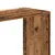 Produktbild 6 för Bokhylla 5hyllplan åldrat trä 80,5x23,5x162,5cm konstruerat trä