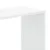 Produktbild 6 för Bokhylla 5 hyllplan vit 45x23,5x162,5 cm konstruerat trä
