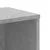 Produktbild 7 för Bokhylla betonggrå 50x25x105 cm konstruerat trä