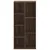 Produktbild 4 för Bokhylla brun ek 50x25x105 cm konstruerat trä