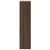 Produktbild 5 för Bokhylla brun ek 50x25x105 cm konstruerat trä